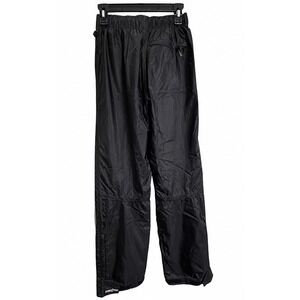 Pacific Trail HydroVent Women's M Black Waterproof Rain Pants Packable Shell Zip